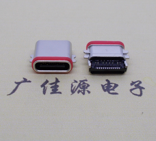 沉板1.0防水中山usb 3.1 type c24p前贴后插座